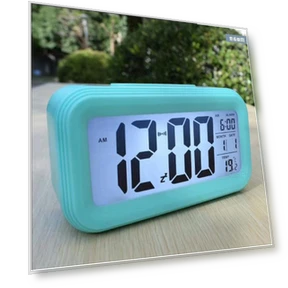 Digital Alarm Clock with Temperature Display and Calendar — Alarm, Mellow Home