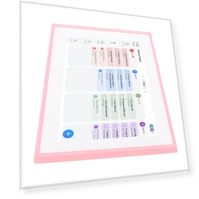 Digital Calendar with Touchscreen and Chore Chart — Digital Planners, Koogeelife