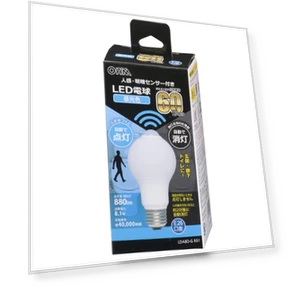 Electric LED Bulb with Motion Sensor — Lighting Solutions, Ohm