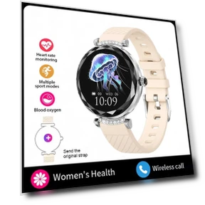 Fashionable Women's Bracelet Watch with Customizable Dial — Smartwatches, Lucky Start