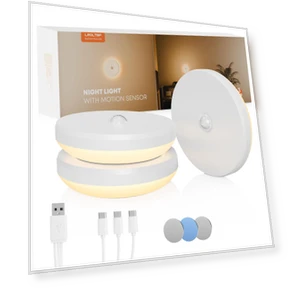 Indoor Motion Sensor Footlight — Tap Lights, LROLTEF