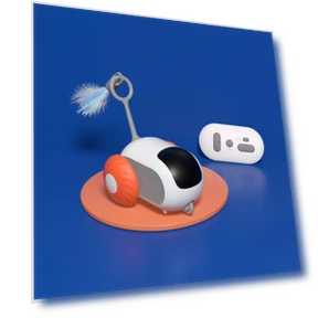 Interactive Smart Toy for Cats — Interactive Animal Companions, GYROBALL