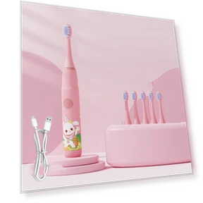 Kids Electric Toothbrush with Smart Timer — Kids' Electric Toothbrushes, Light makeup