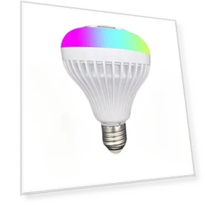 LED Light Music Light Bulb with Remote Control — Portable Audio, Bloom Habitat