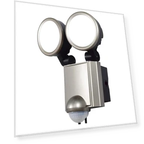 LED Sensor Light — Outdoor Security & Flood Lighting, ELPA