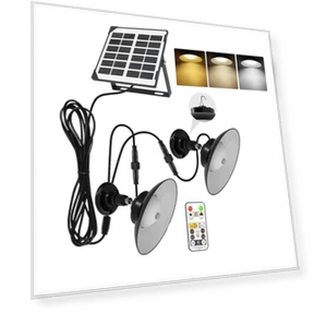 LED Solar Pendant Light — Outdoor Floor Lighting, Aokyoung