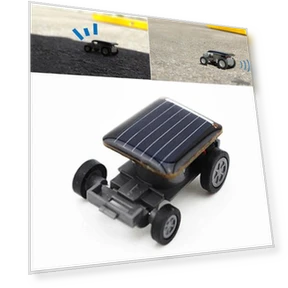Mini Robot Solar Powered Race Car — Solar Power, Puntos