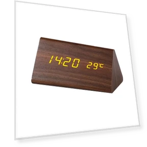 Multifunctional Smart Wooden Clock — Clocks, inne