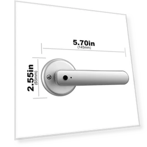 Rechargeable Smart Biometric Keyless Entry Electronic Door Lock — Electromagnetic Security Locks, Sea Global