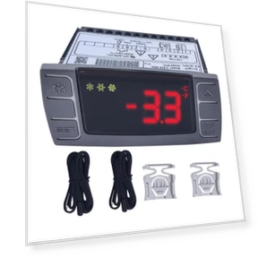 Replacement Thermostat Control Unit With Temperature Sensor Probes — Home Climate Control, Tortilla