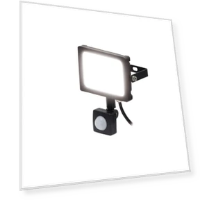 Slim LED Sensor Light — Outdoor Security & Flood Lighting, TAKAGI