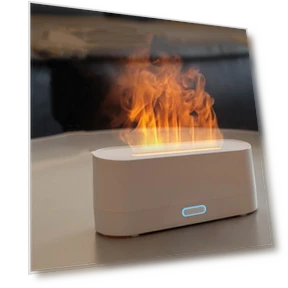 Smart Aroma Diffuser with RGB Flame — Air Moisturizers, Cmjyrtye
