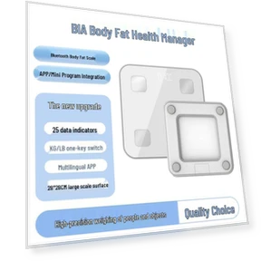 Smart Bluetooth Body Fat and Weight Scale — Weight Management Tools, JDST online