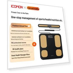 Smart Body Fat Scale — Body Composition Analysis, WolAi