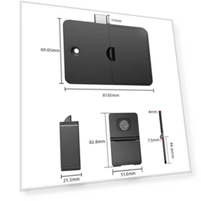 Smart Cabinet Lock with NFC Unlock and Magnetic Sensing — Locks, shandongyantai