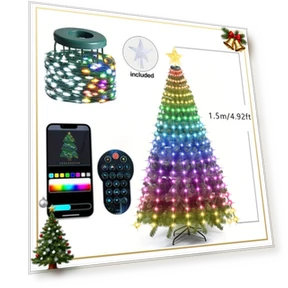 Smart Christmas Lights with Star Tip — String Lights, Mellow Home