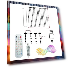 Smart Fairy Curtain Lights with Color Changing Dynamic Effects — LED Strips, Mellow Home