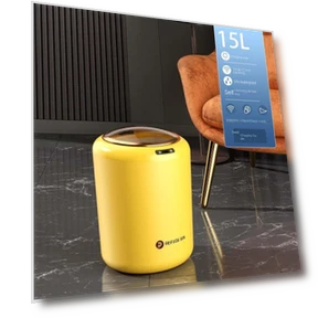 Smart Induction Trash Can — Waste Baskets, Refreshing Home