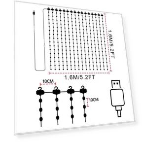 Smart LED Curtain Lights — LED Strips, Dyzine Tek
