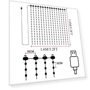 Smart LED Curtain Lights — String Lights, Mellow Home