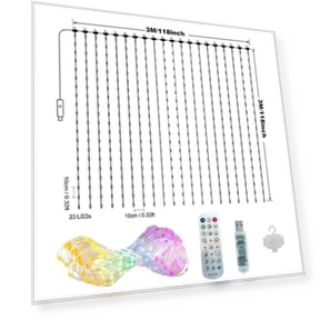 Smart LED Curtain Lights — LED Strips, Mellow Home