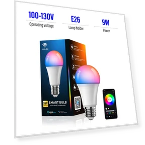 Smart LED Light Bulb — LED, Build My Home