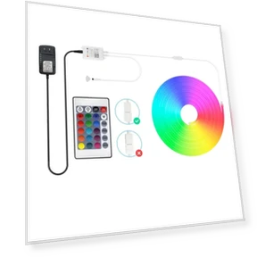 Smart Neon LED Strip Light with Adjustable Ambient Lighting — LED Strips, Mellow Home