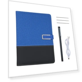 Smart Pen with Leather Notebook — Fittings, TOMTOP