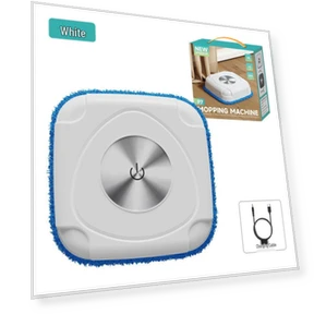 Smart Robot for Sweeping and Mopping Floors with Humidifier Function — Smart Cleaning Robots, ToolCraft