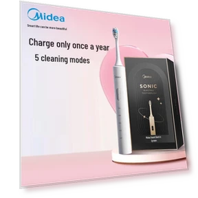 Smart Sonic Electric Toothbrush — Sonic Electric Toothbrushes, Midea
