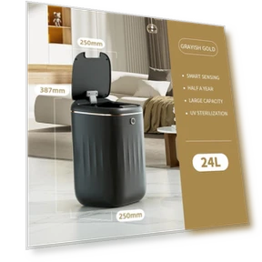 Smart Trash Can — Waste Management Solutions, Homedepot