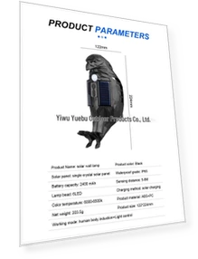 Solar Motion-Sensor Landscape Light — Outdoor Security & Flood Lighting, Alpha Lights