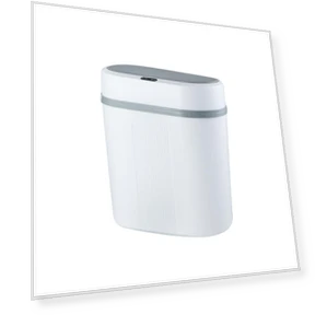 Touchless Automatic Closing Trash Can — Waste Baskets, Mellow Home