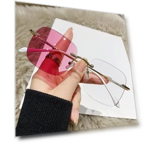 Ultralight Simple Frameless Blue Light Protection Glasses — Smart Glasses, Binchi Outdoor Equipment