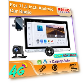 Universal Android Car Radio with Touch Screen — Stereo Receivers, Reakosound