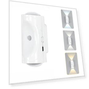 Wireless Wall LED Lamp with RGB Gradient and Sensor Night Light — Wall Lighting, Shengshijieda