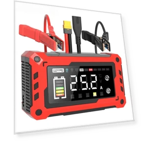 Automotive Charger Booster with Touch Screen — Battery Chargers, JadeBamboo Chargers Warehouse