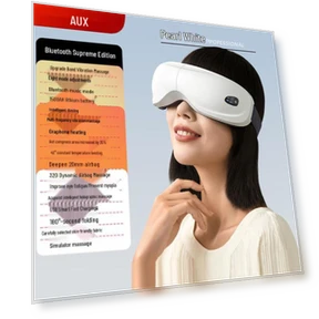 Bluetooth Smart Eye Massager — Rollers & Pens, AUX