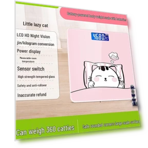 Cartoon Smart Digital Weight Scale — Weight Management Tools, JDST online