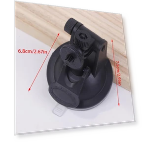 Clip Bracket Suction Camera Mount — Dashboard Installation Kits, Outing etrey