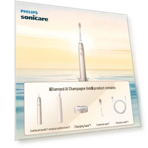 DiamondClean Smart AI Sonic Electric Toothbrush — Rotating Electric Toothbrushes, Philips