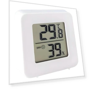 Digital Humidity Meter with Wireless Bluetooth and Smart LCD Screen — Home Climate Control, Forbest