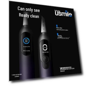 Dual-Screen Smart Electric Toothbrush — Rotating Electric Toothbrushes, usmile