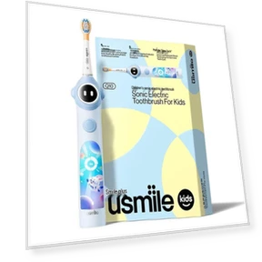 Kids Smart Electric Toothbrush with Small Round Screen — Kids' Electric Toothbrushes, usmile