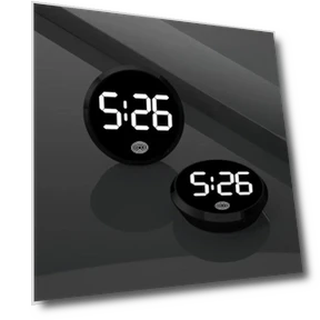 LED Touchscreen Car Clock — Clock, Dream Garage