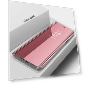 Magnetic Book Stand Smart Mirror PU Leather Flip Cover — Protective Cases, Uav parts center