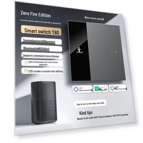 Premium Screen Display Smart Switch — Dimmer Switches, Chose One