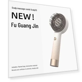 Scalp 3S II Smart Head Massager Comb — Head Relaxation Tools, Breo