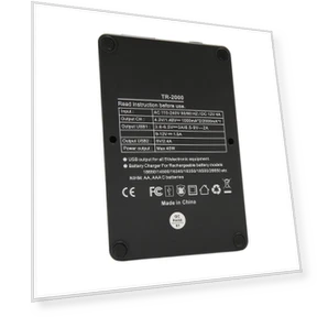 Smart 18650 Charger with USB QC3.0 Output — Chargers, OutsideWorld