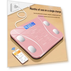 Smart Bluetooth Body Fat Scale — Body Composition Analysis, Jinmiao